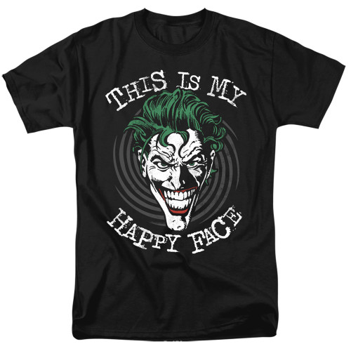 Image for Batman T-Shirt - Joker Maniacal Spiral