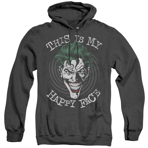 Image for Batman Heather Hoodie - Joker Maniacal Spiral