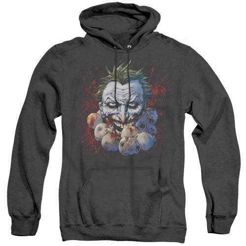 Image for Batman Heather Hoodie - Joker Doll Heads