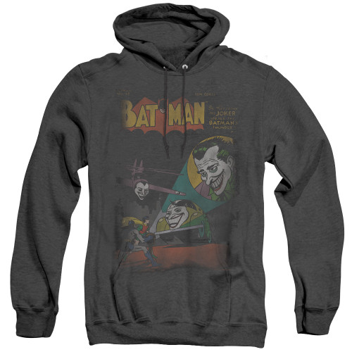 Image for Batman Heather Hoodie - Joker Wrong Signal