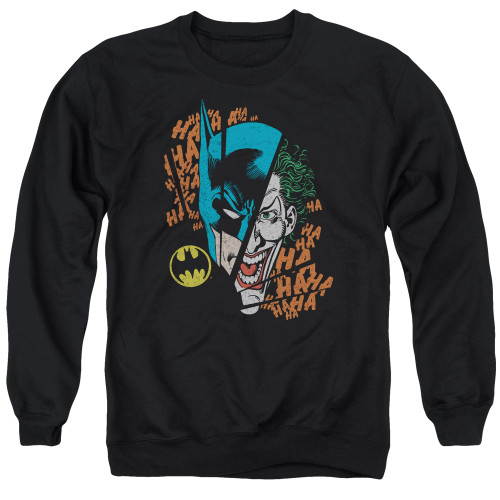 Image for Batman Crewneck - Joker Broken Visage