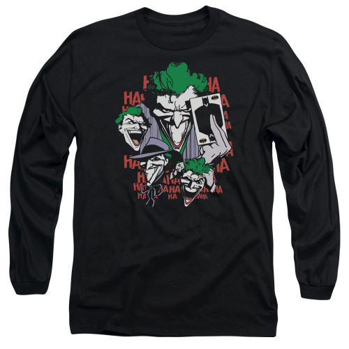 Image for Batman Long Sleeve T-Shirt - Joker Four of a Kind