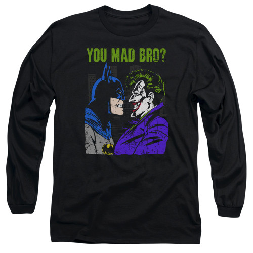 Image for Batman Long Sleeve T-Shirt - Joker Mad Bro