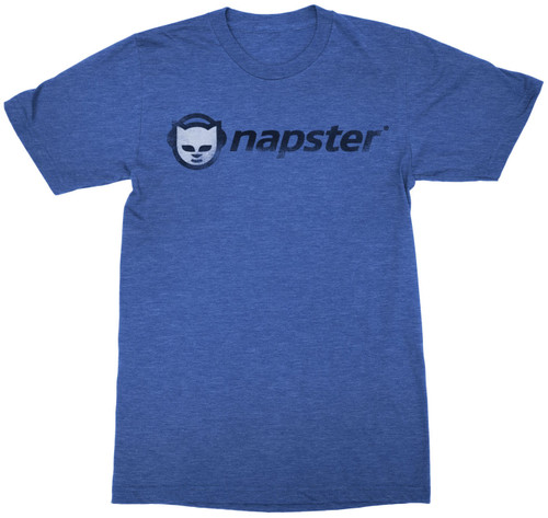 Iamge for Napster Text Logo T-Shirt