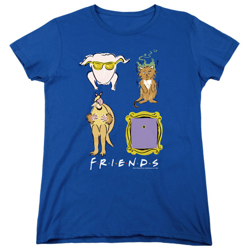 Image for Friends Womans T-Shirt - Symbols