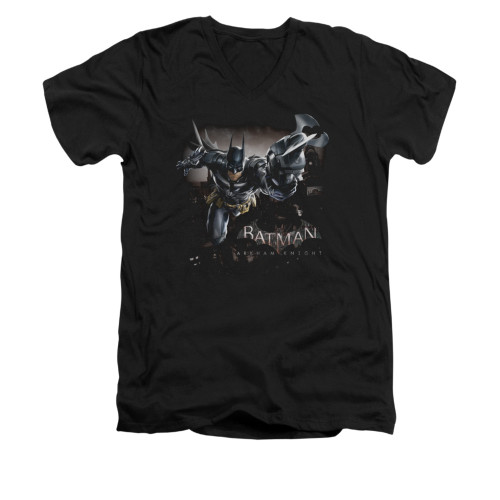 Batman Arkham Knight V-Neck T-Shirt Grapple