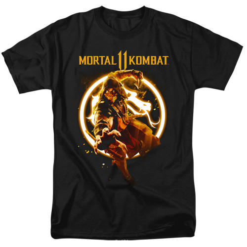 Image for Mortal Kombat XI T-Shirt - Scorpion Flames