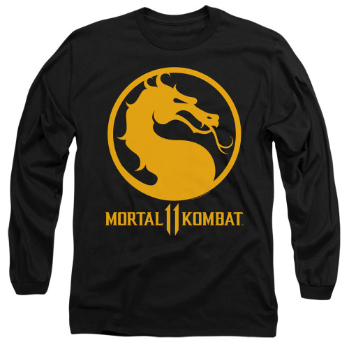 Image for Mortal Kombat XI Long Sleeve T-Shirt - Dragon Logo