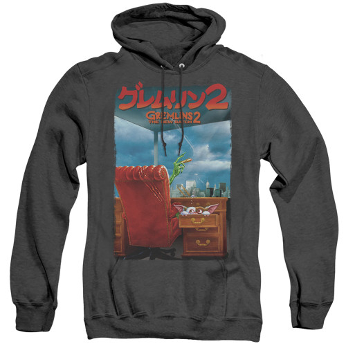 Image for Gremlins Heather Hoodie - Gremlins 2 Poster