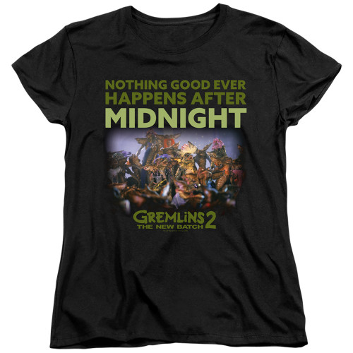 Image for Gremlins Womans T-Shirt - Gremlins 2 After Midnight