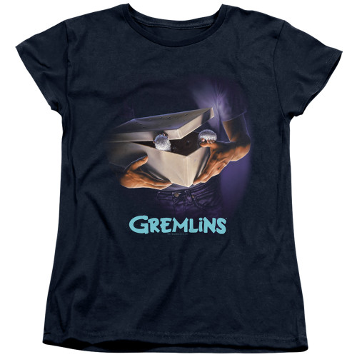 Image for Gremlins Womans T-Shirt - Original Poster