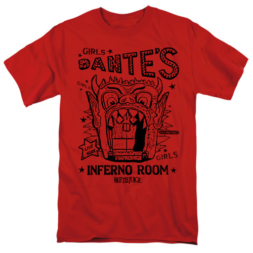 Image for Beetlejuice T-Shirt - Dante's Inferno Room