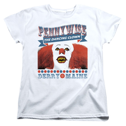 Image for It Womans T-Shirt - 1990 The Dancing Clown