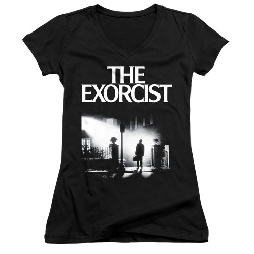 Image for The Exorcist Girls V Neck - Poster