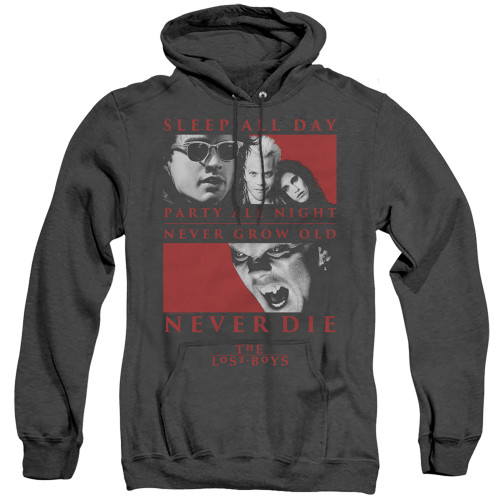 Image for The Lost Boys Heather Hoodie - Never Die
