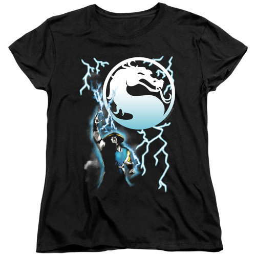 Image for Mortal Kombat Klassic Womans T-Shirt - Raiden