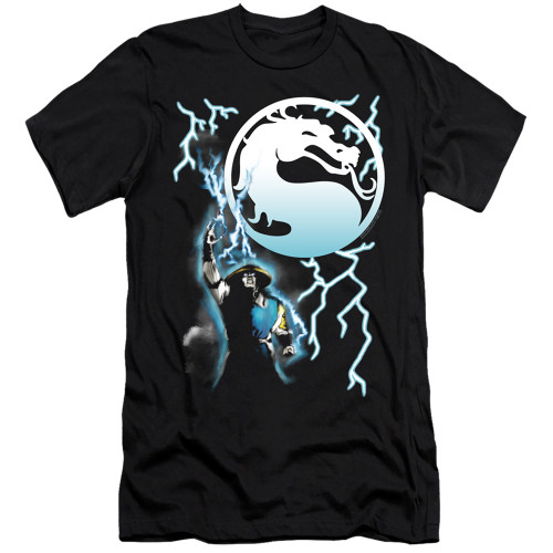 Image for Mortal Kombat Klassic Premium Canvas Premium Shirt - Raiden