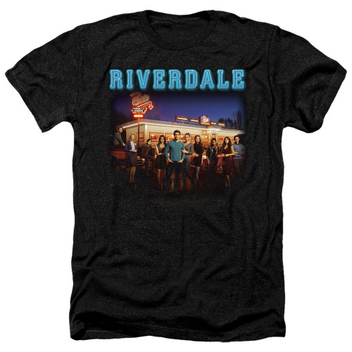 Image for Riverdale Heather T-Shirt - Up at Pops
