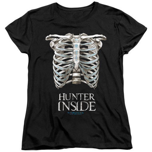 Image for Supernatural Womans T-Shirt - Hunter Inside