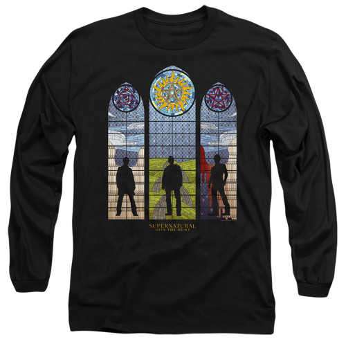 Image for Supernatural Long Sleeve Shirt - Stained Glass