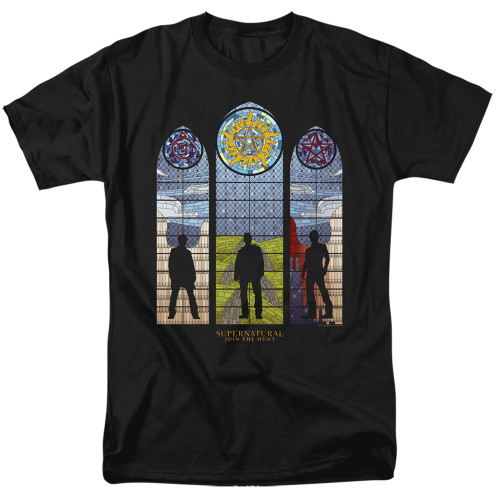 Image for Supernatural T-Shirt - Stained Glass