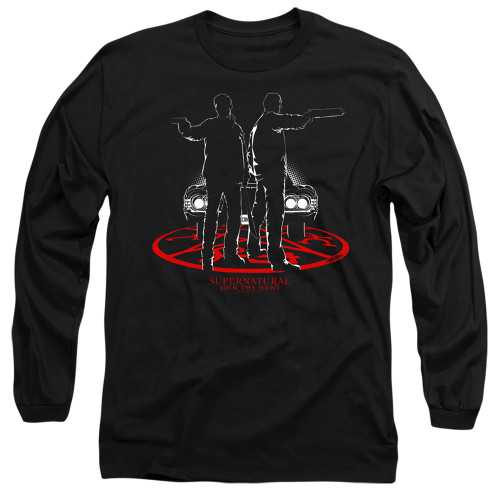 Image for Supernatural Long Sleeve Shirt - Silhouettes