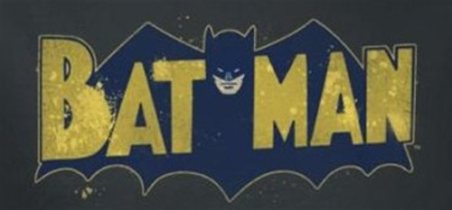 Batman T-Shirt - Vintage Batman Logo Splatter