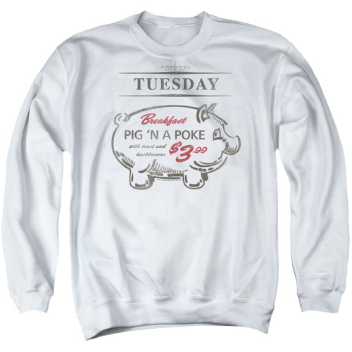 Image for Supernatural Crewneck - Pig in a Poke