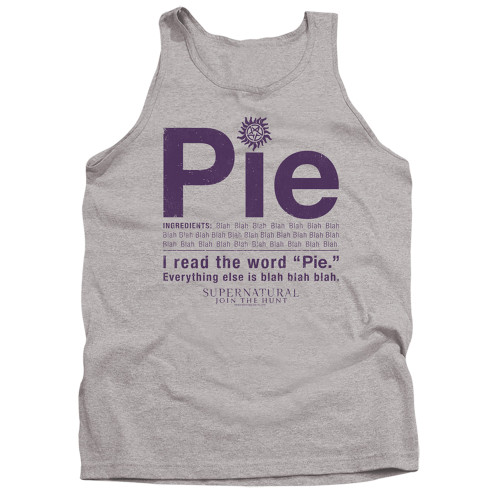 Image for Supernatural Tank Top - Pie