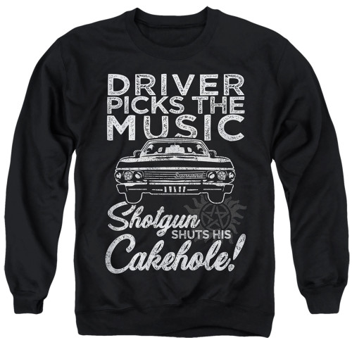 Image for Supernatural Crewneck - Driver Picks Music