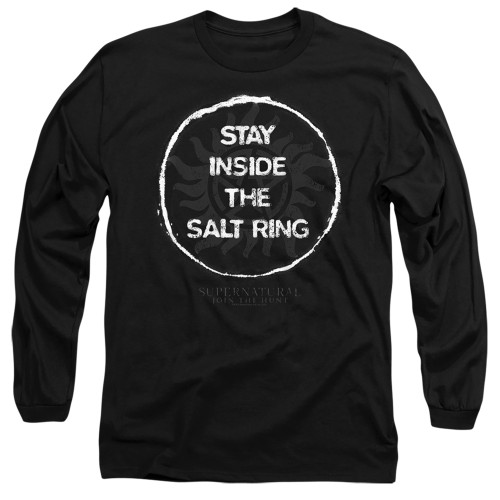 Image for Supernatural Long Sleeve Shirt - Stay Inside the Salt Ring