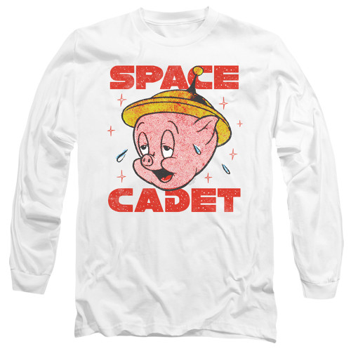 Image for Looney Tunes Long Sleeve T-Shirt - Porky Pig Space Cadet