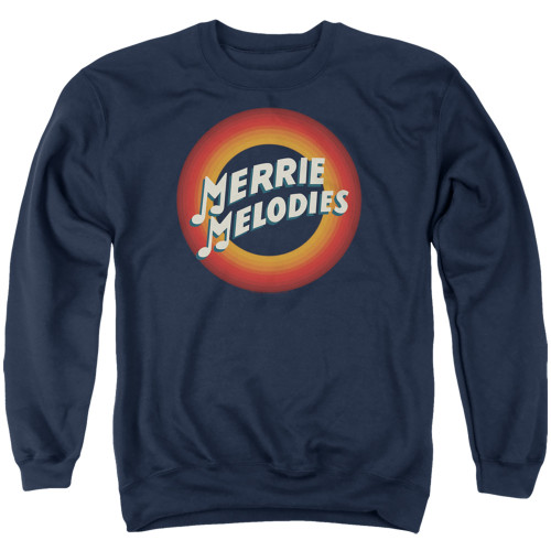 Image for Looney Tunes Crewneck - Merrie Melodies Logo