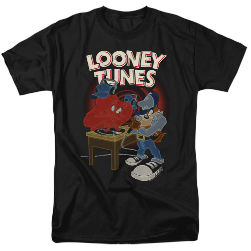 Image for Looney Tunes T-Shirt - Tasmanian Devil DJ Looney