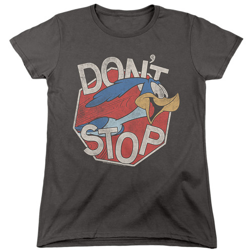 Image for Looney Tunes Woman's T-Shirt - Roadrunner Don't Stop