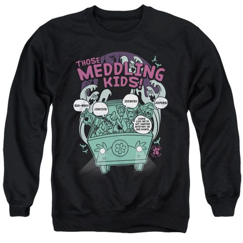 Image for Scooby Doo Crewneck - Meddling Since 1969