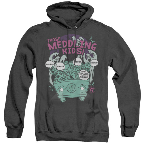 Image for Scooby Doo Heather Hoodie - Meddling Since 1969