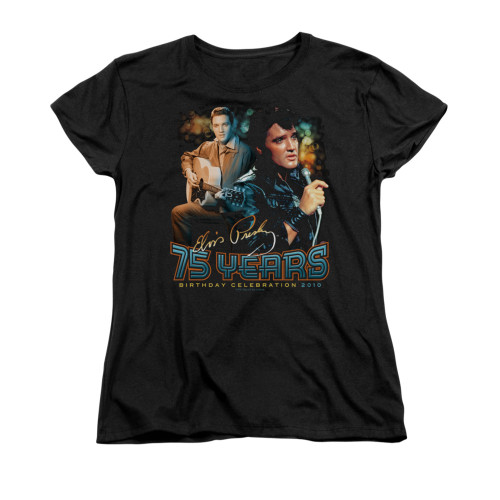 Elvis Woman's T-Shirt - 75 Years