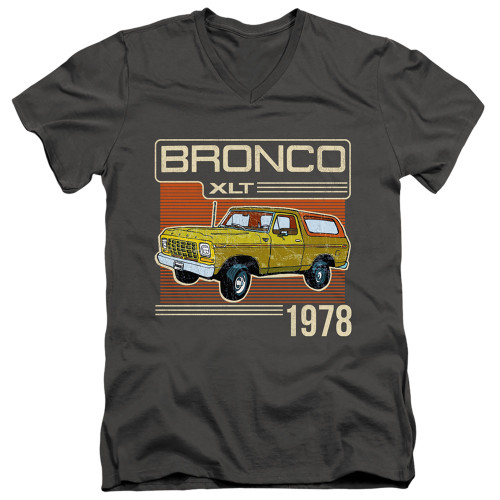 Image for Ford V Neck T-Shirt - Bronco 1978