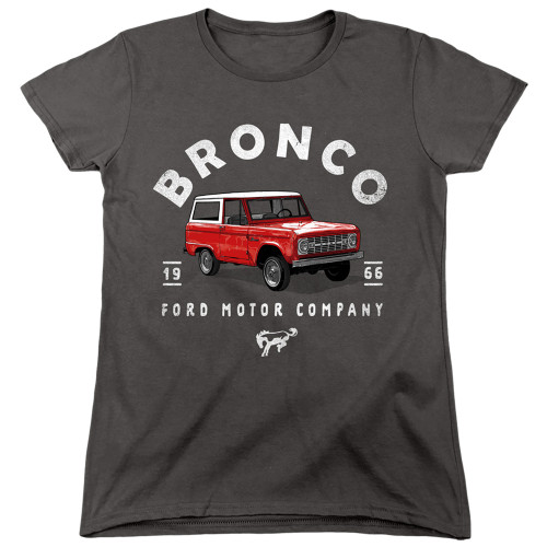Image for Ford Womans T-Shirt - Bronco Illustrated