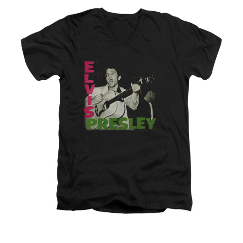 Elvis V-Neck T-Shirt Album