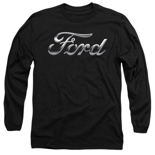 Image for Ford Long Sleeve Shirt - Chrome Logo