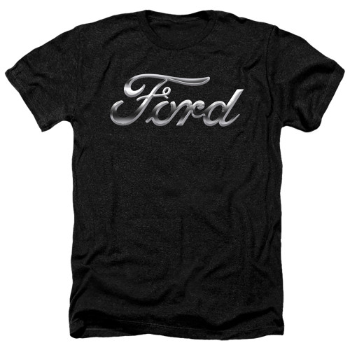 Image for Ford Heather T-Shirt - Chrome Logo
