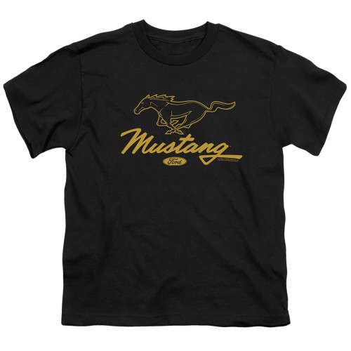 Image for Ford Youth T-Shirt - Mustang Pony Script