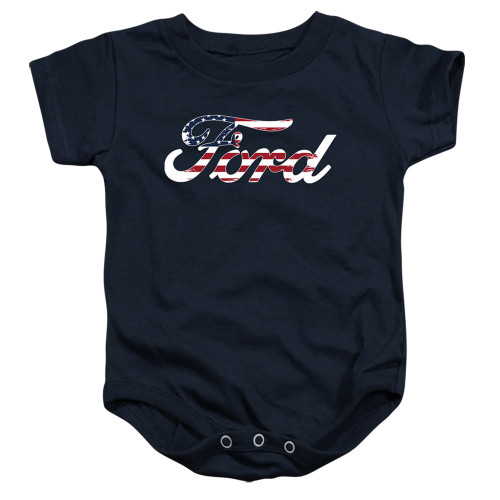 Image for Ford Baby Creeper - Flag Logo