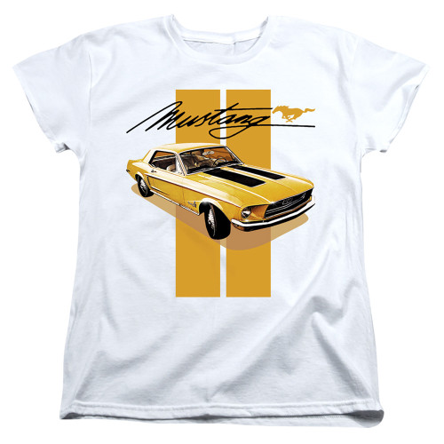 Image for Ford Womans T-Shirt - Stang Stripes