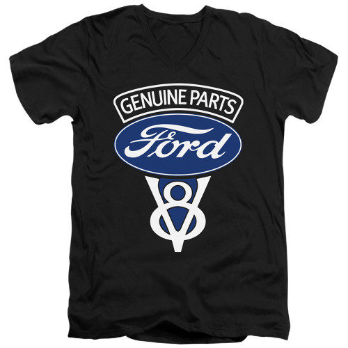 Image for Ford V Neck T-Shirt - V8 Genuine Parts