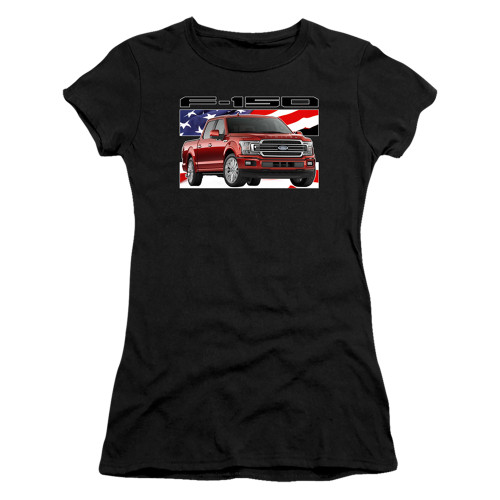 Image for Ford Girls T-Shirt - F150 Flag