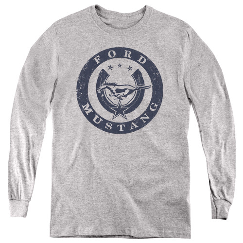 Image for Ford Youth Long Sleeve T-Shirt - Lucky Ford Mustang