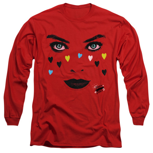 Image for Birds of Prey Long Sleeve Shirt - Red Harley